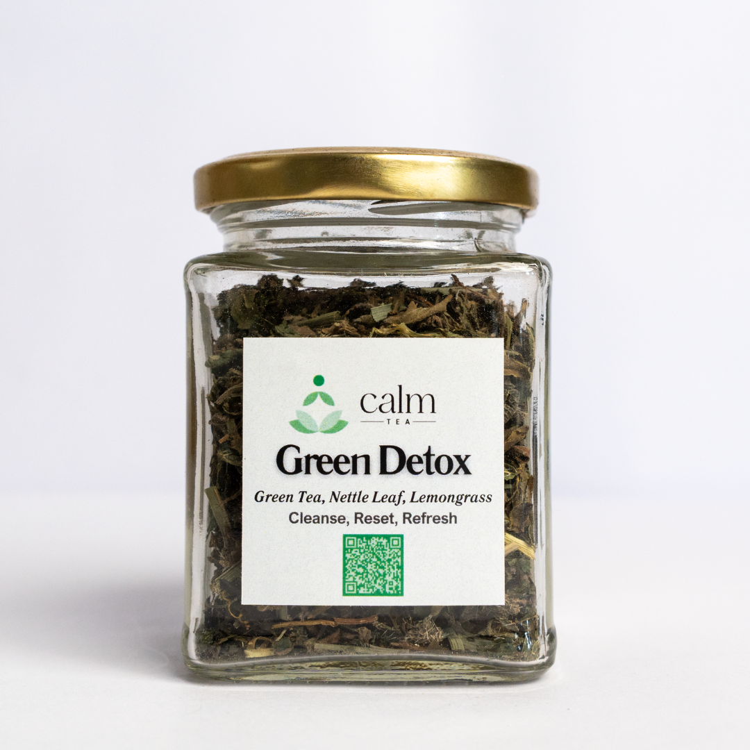 Green Detox Tea Jar