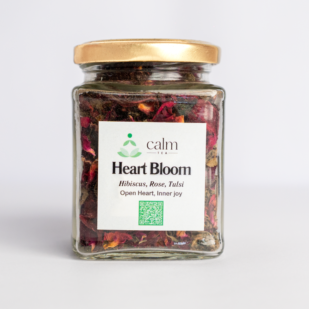 Calm Tea – heart bloom