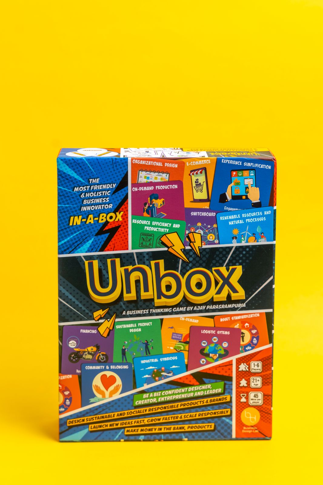 Unbox board game
